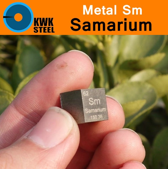Sm samarium cube bulk  99.9% diy   б ..